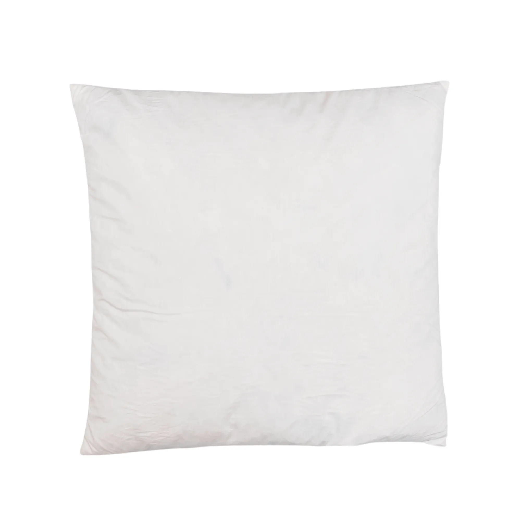 DECORATIVE DUCK FEATHER THROW/OBLONG PILLOWS, SET of 2, WHITE