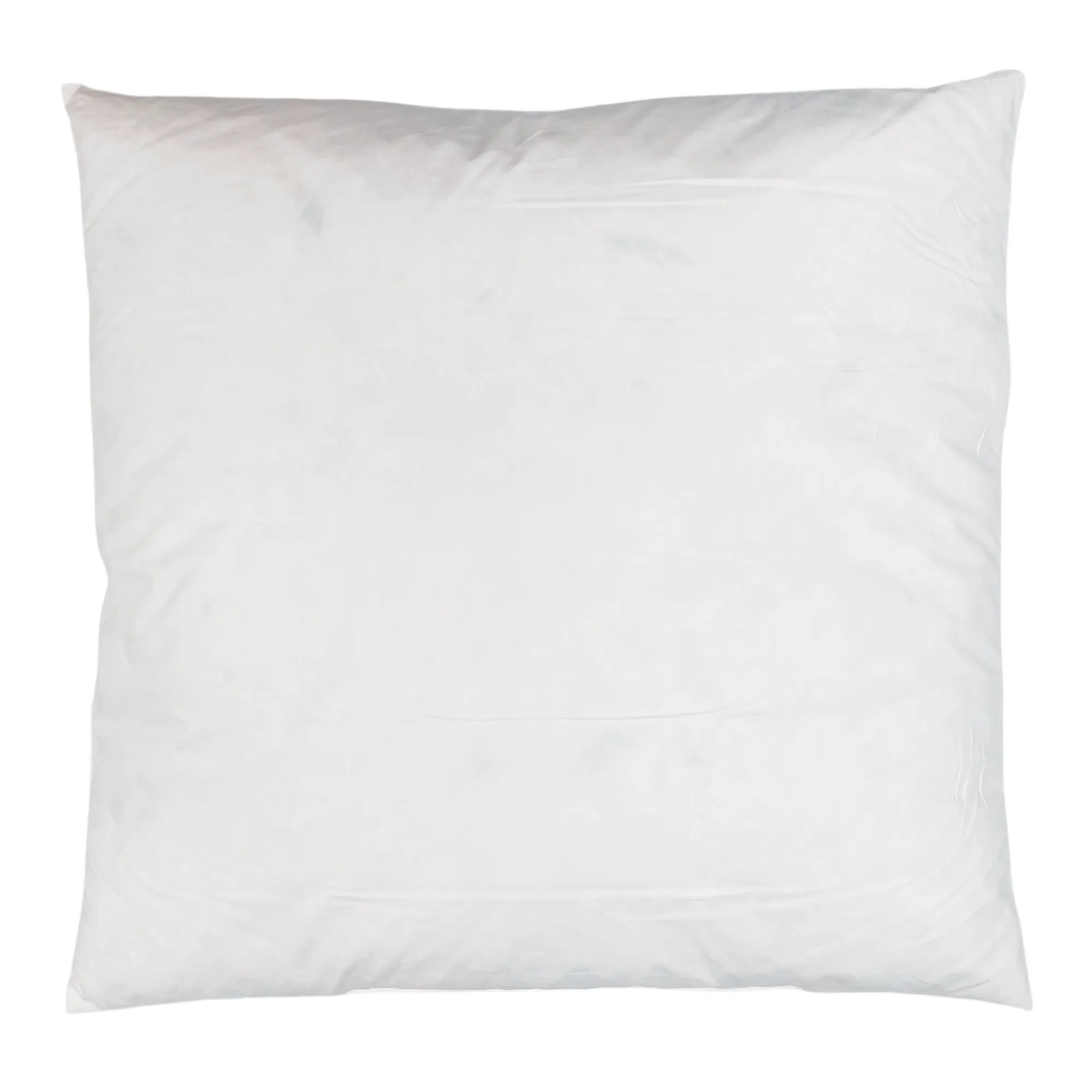 DECORATIVE DUCK FEATHER THROW/OBLONG PILLOWS, SET of 2, WHITE