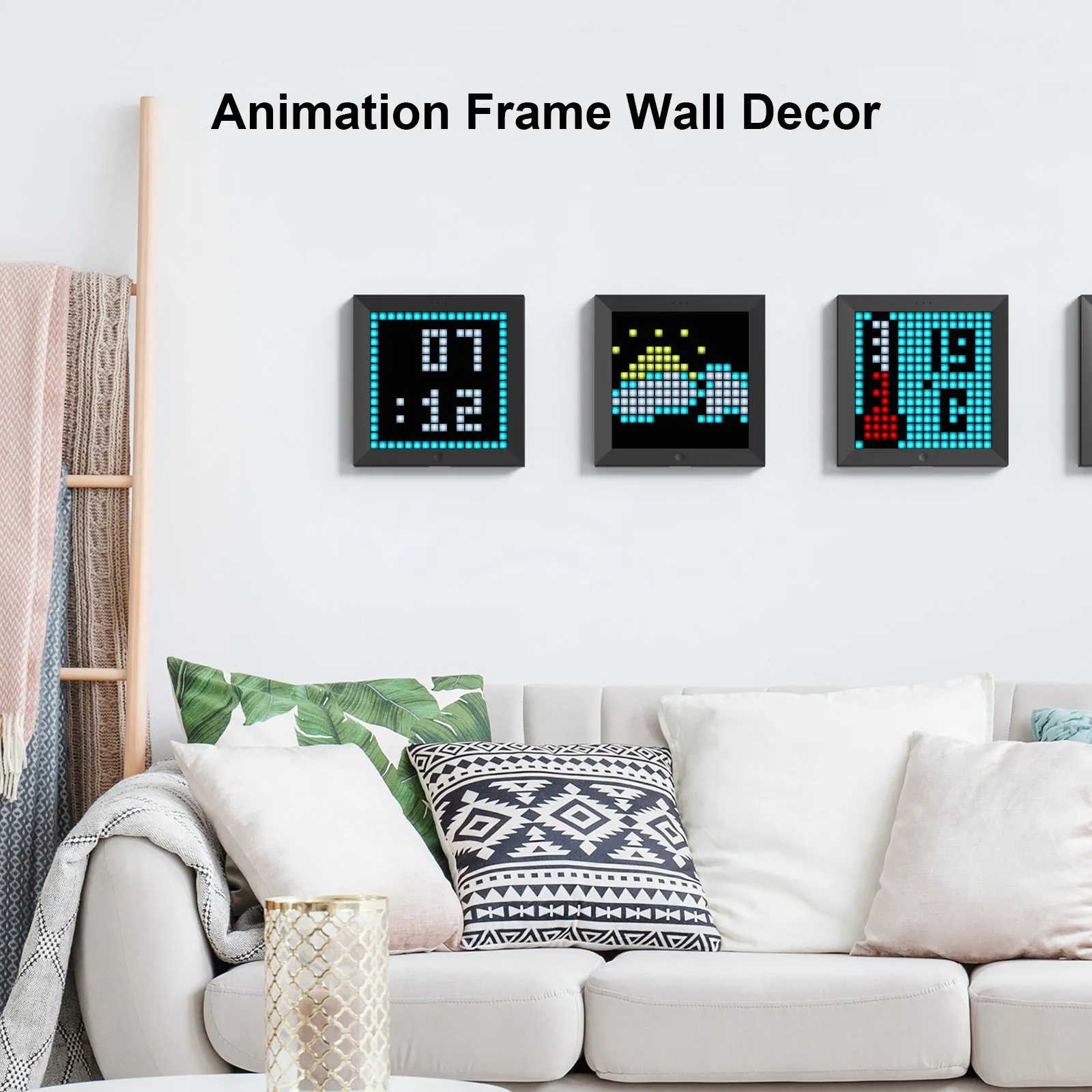 Divoom Pixoo 16x16 Pixel Art LED Display Gaming Room Decor