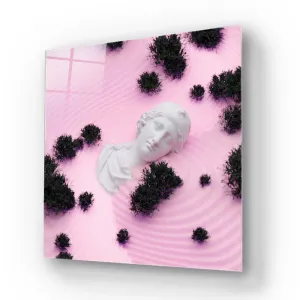 Drowning Aphrodite Glass Wall Art