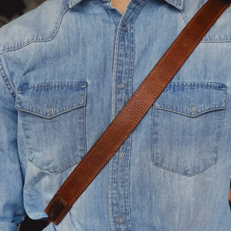 Extra Thick Leather Strap For Camera KC Design