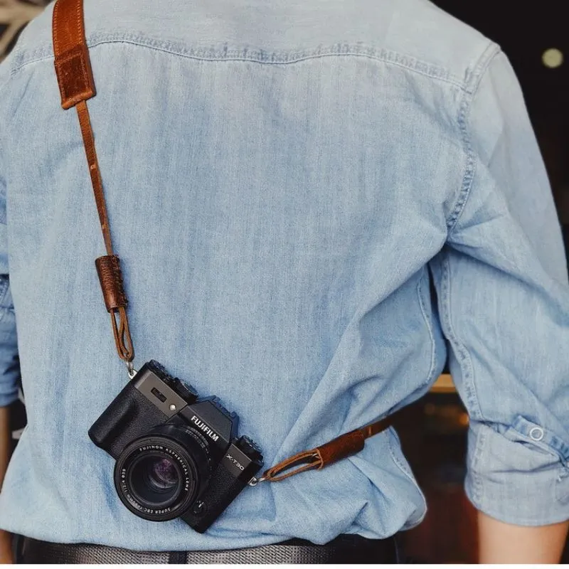 Extra Thick Leather Strap For Camera KC Design