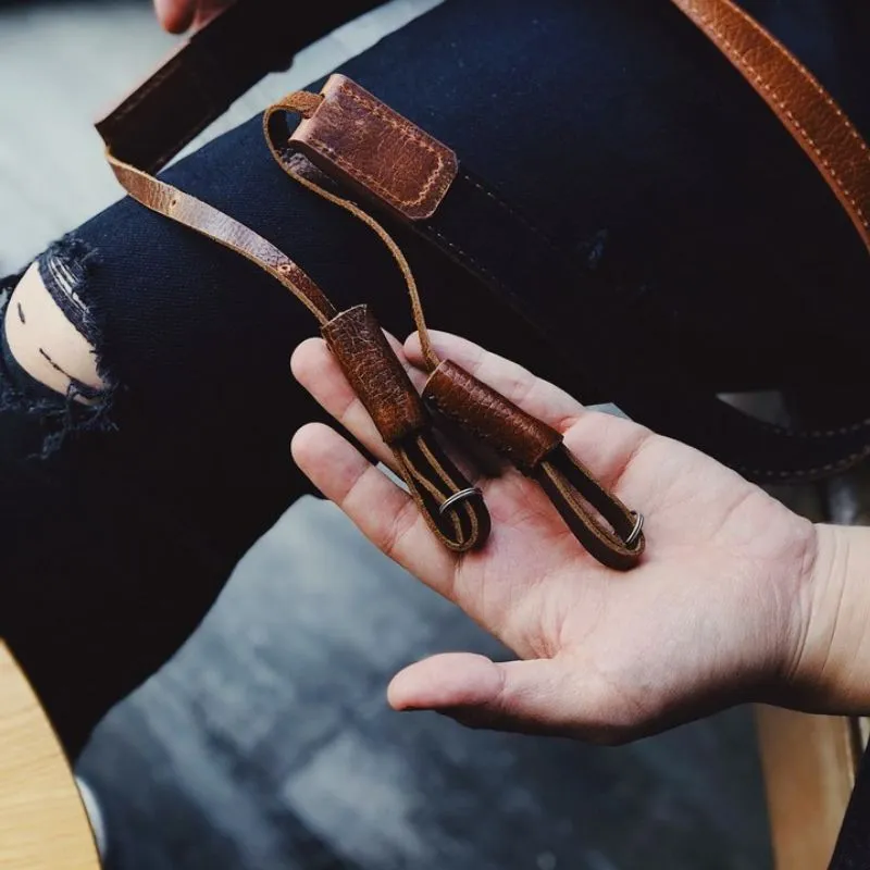 Extra Thick Leather Strap For Camera KC Design