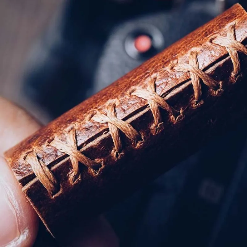 Extra Thick Leather Strap For Camera KC Design