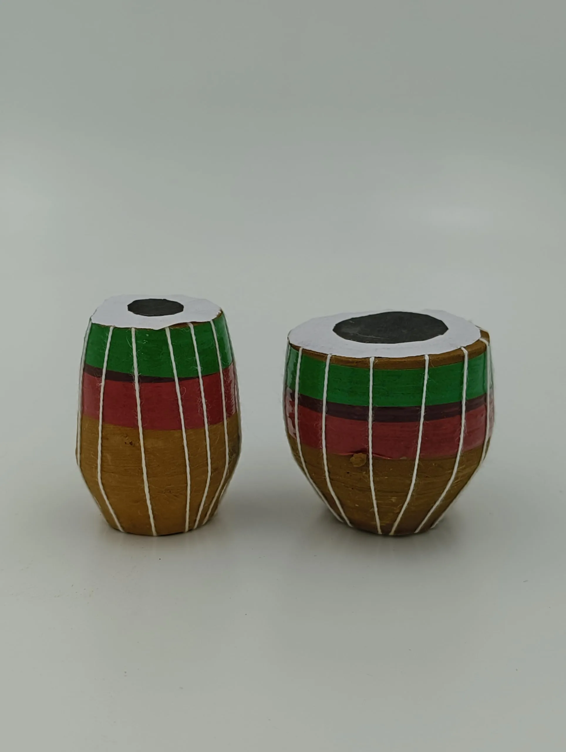 FernHaus Handcrafted Terracotta Clay Musical Instrument Showpiece Set| TV Unit Decorative Items| Showpiece for Home Decor|Ideal for TV Unit, Showcases, Corner Shelves and Gifting