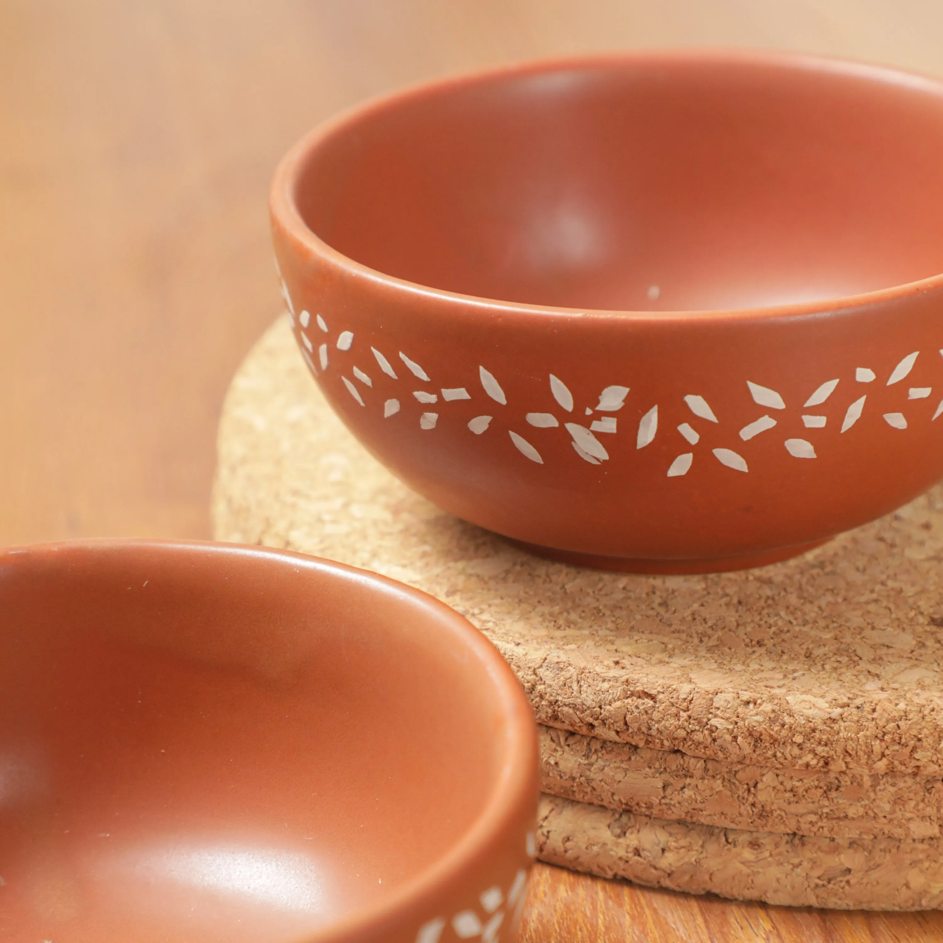 Floral Dessert Bowl
