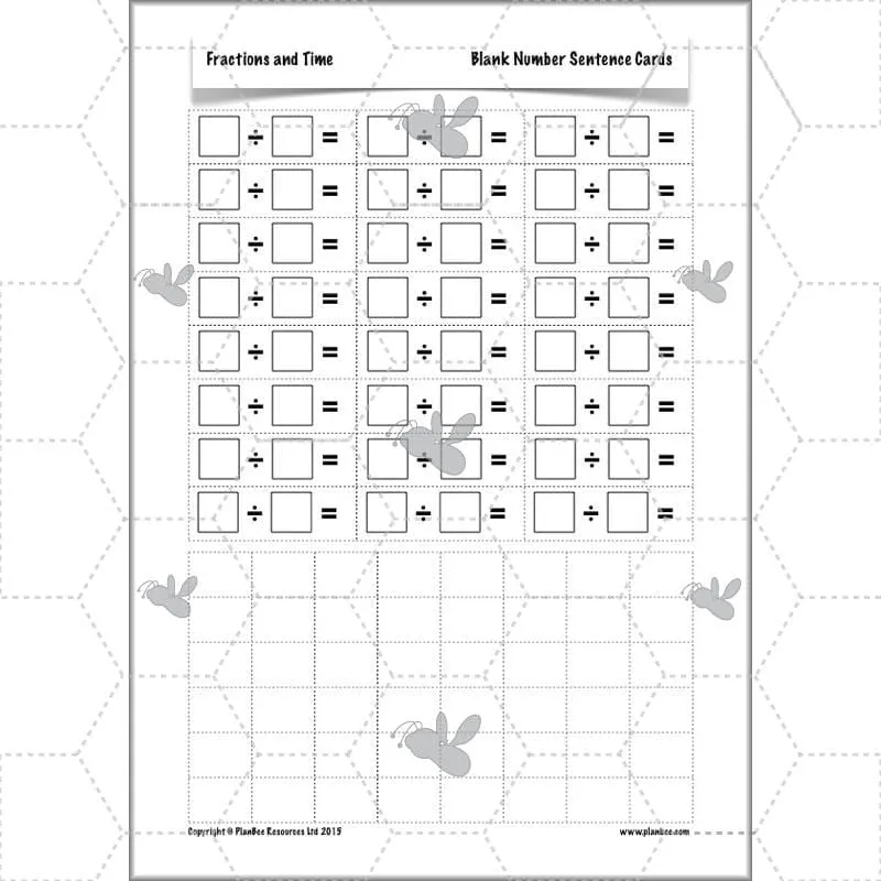 Fractions and Time