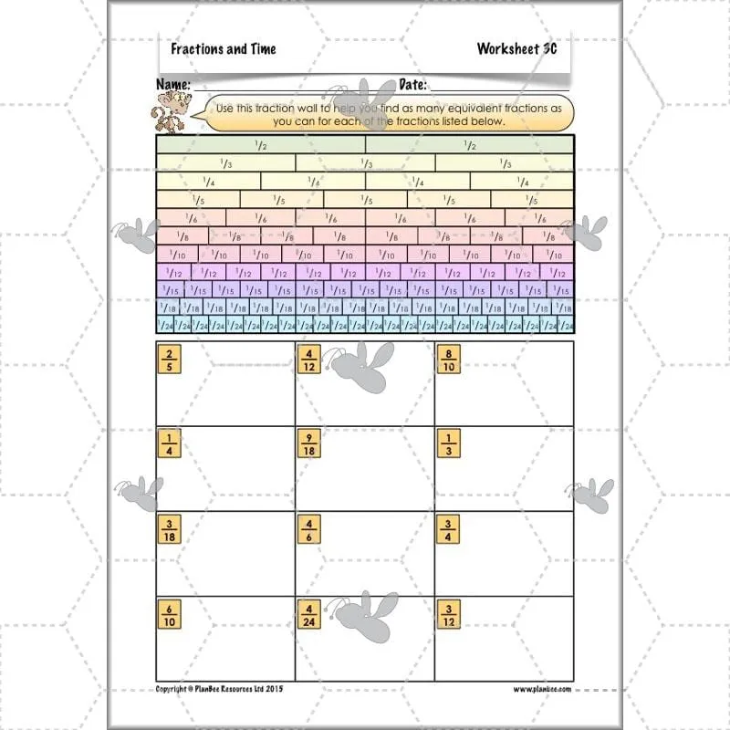 Fractions and Time