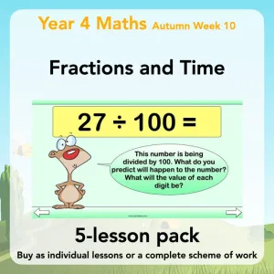 Fractions and Time