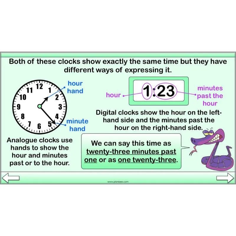 Fractions and Time