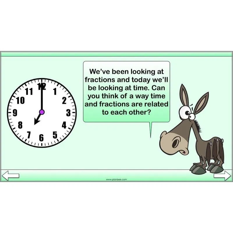 Fractions and Time