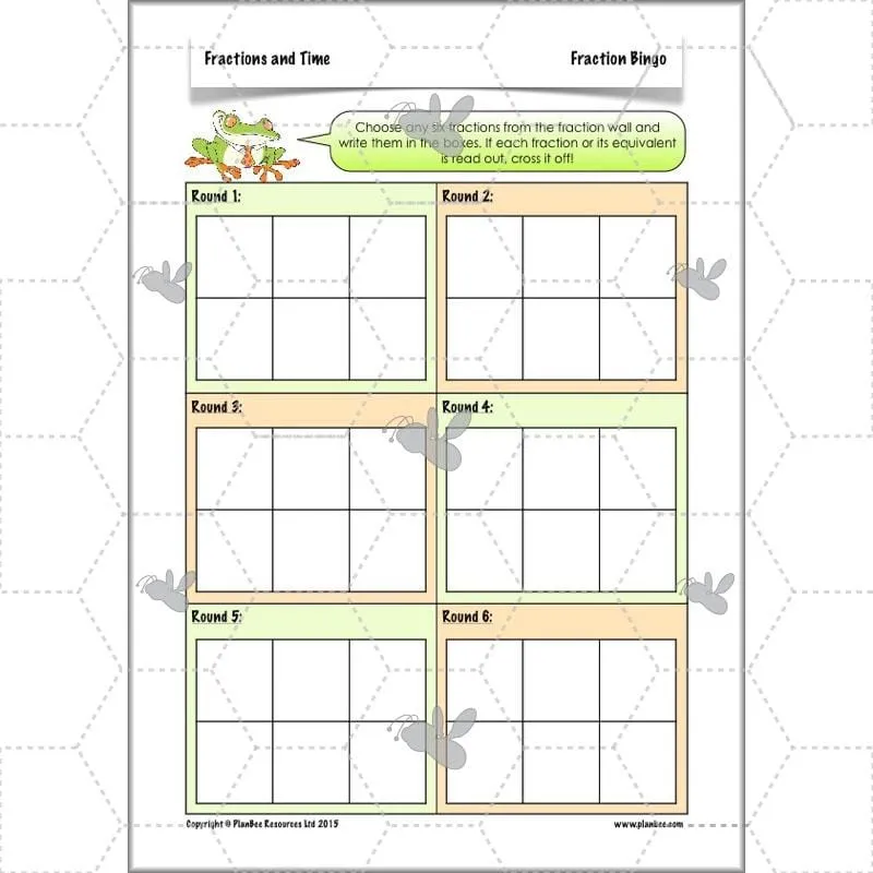 Fractions and Time