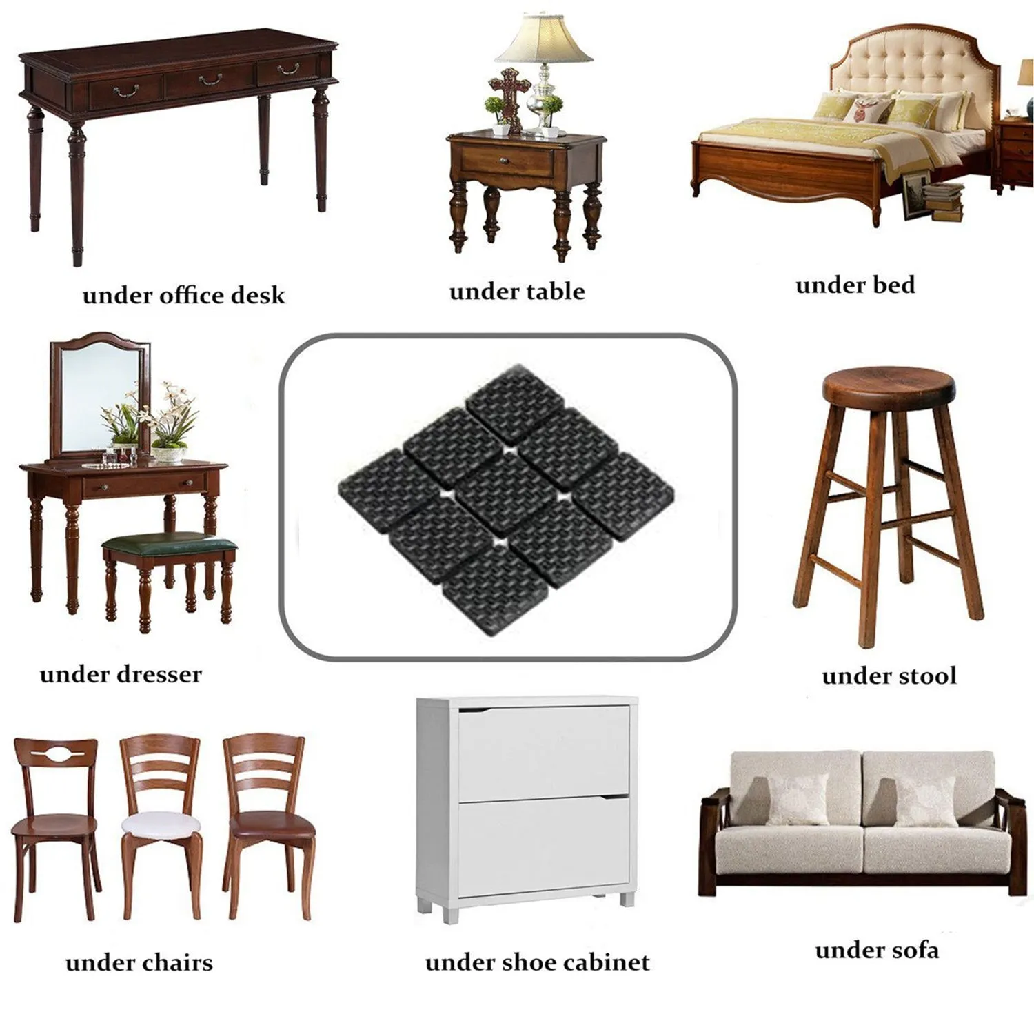 Furniture Protection Pad Furniture Anti Slip Floor Protection