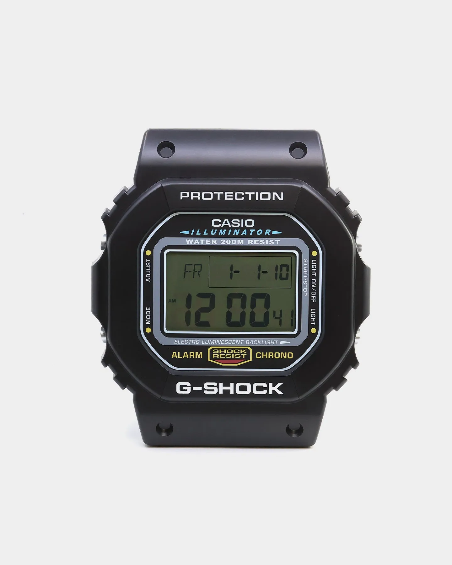 G Shock GWP Wall Clock Black