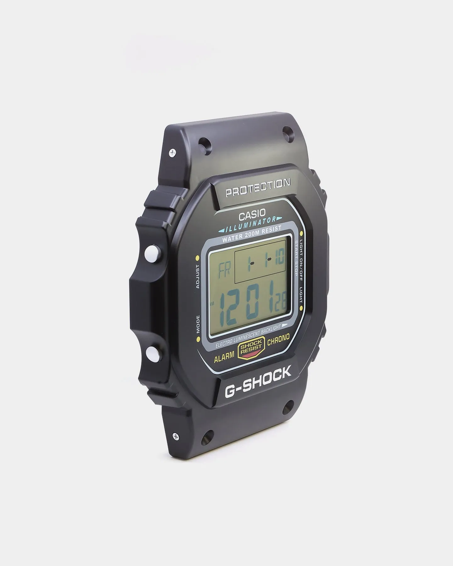 G Shock GWP Wall Clock Black