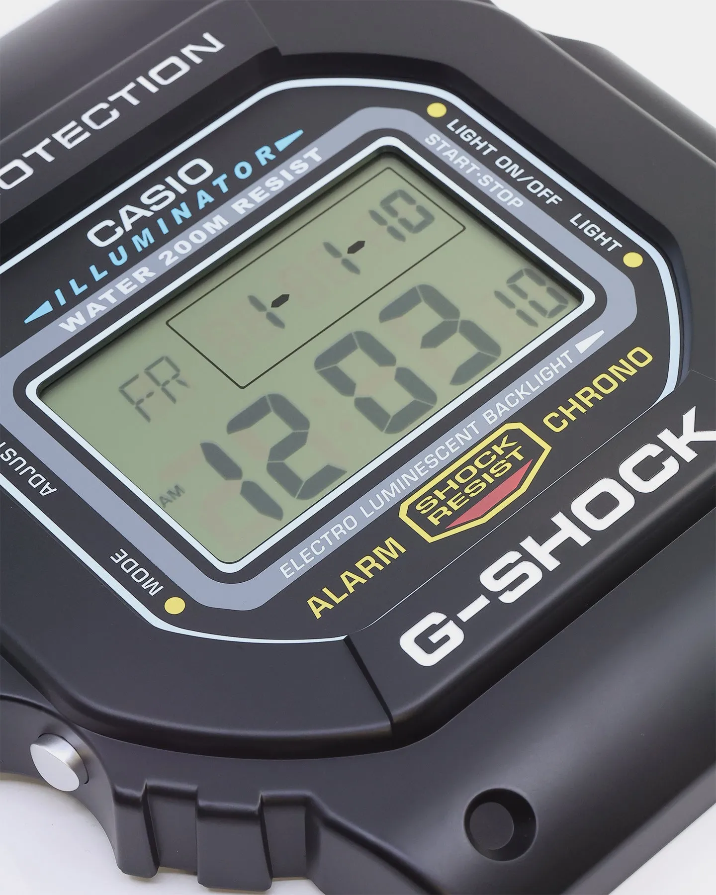 G Shock GWP Wall Clock Black