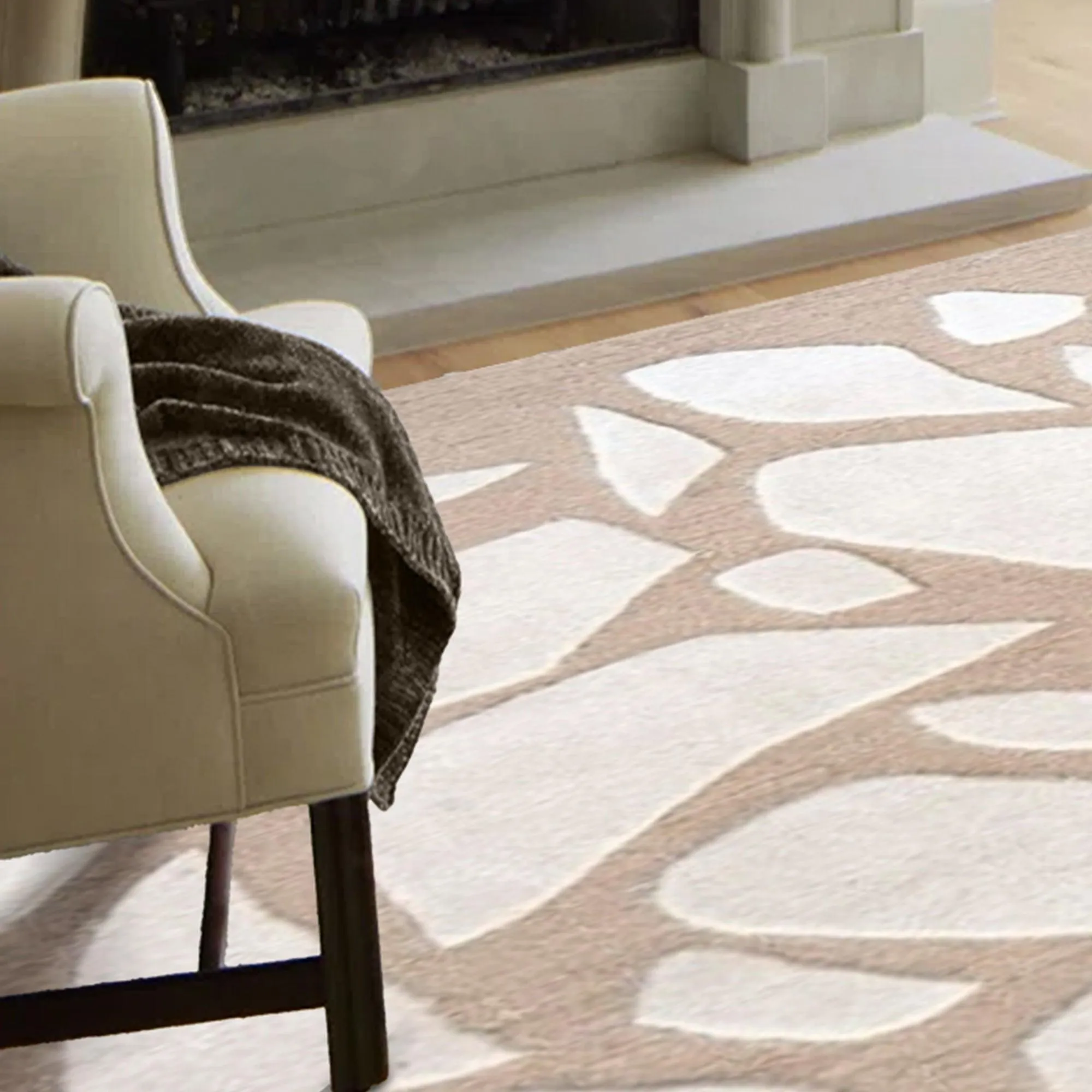 Hand Tufted Carpet Rug for Living Spaces | F-HT-001