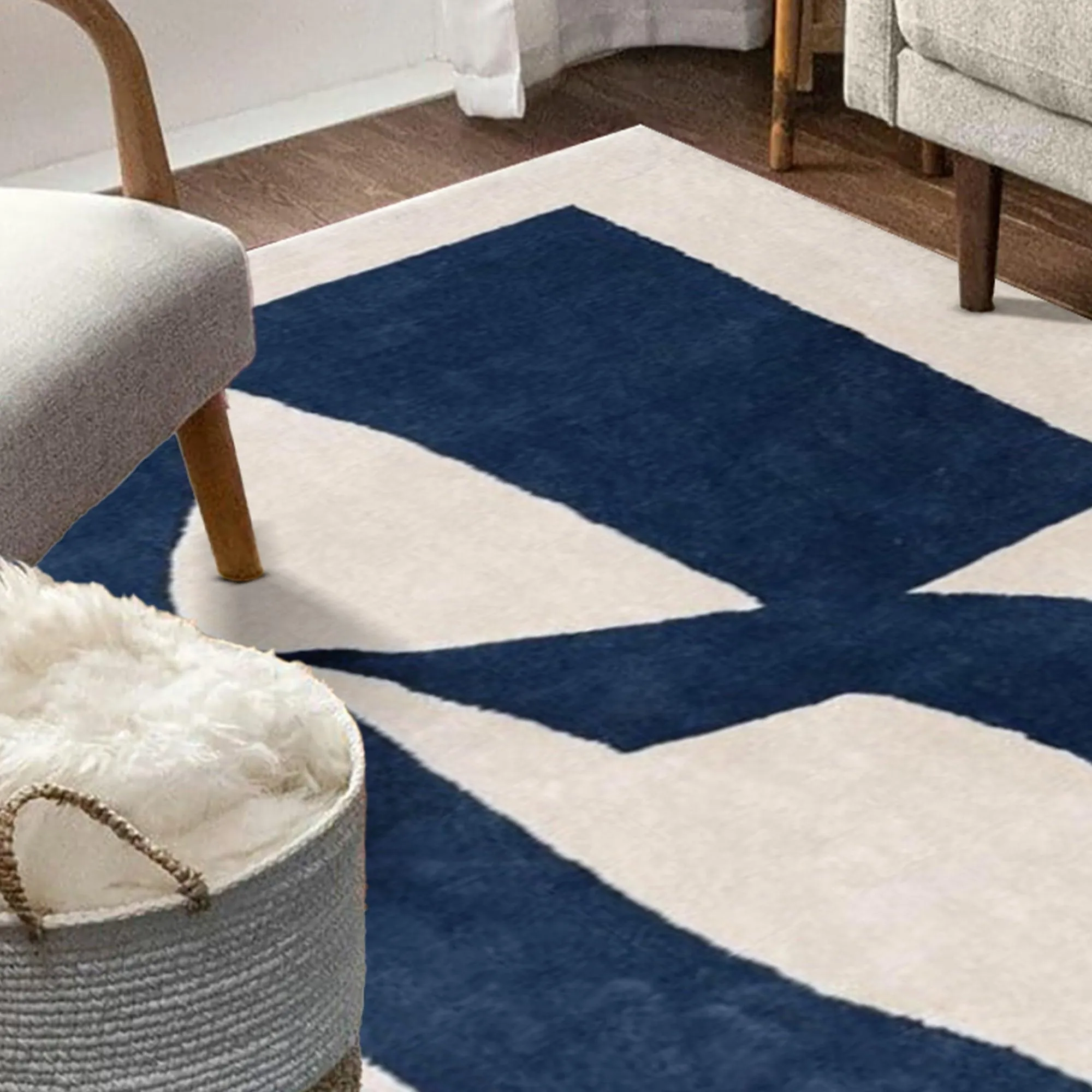 Hand Tufted Carpet Rug for Living Spaces | F-HT-013