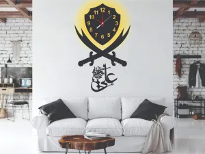 Hazrat Ali Rz Islamic Wooden Wall Clock