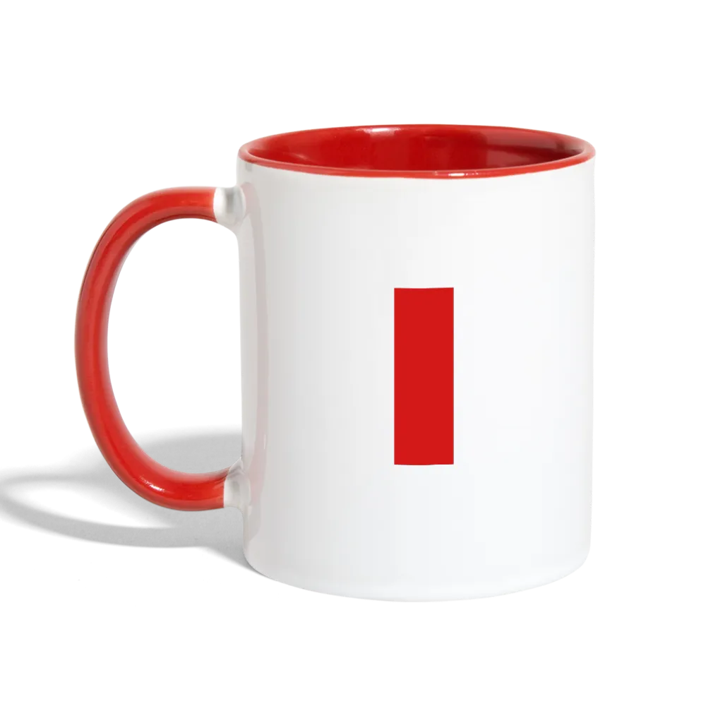 I Love My Pilot - Contrast Coffee Mug - Red