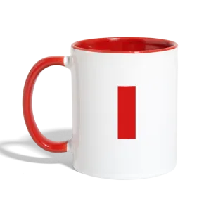 I Love My Pilot - Contrast Coffee Mug - Red