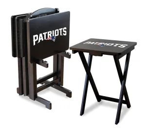 Imperial New England Patriots TV Snack Tray Set