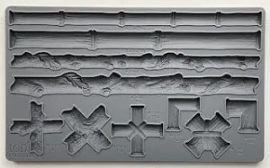 IOD - Faux Bois 6X10 DECOR MOULD™ *NEW* 2024 Spring Release