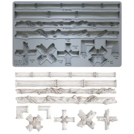 IOD Faux Bois Mould