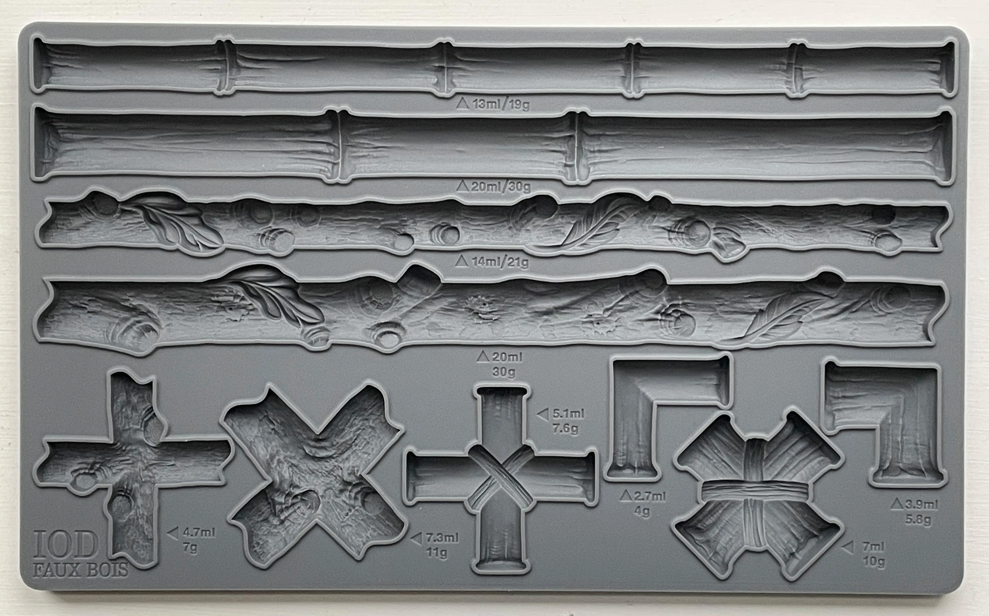 IOD Faux Bois Mould