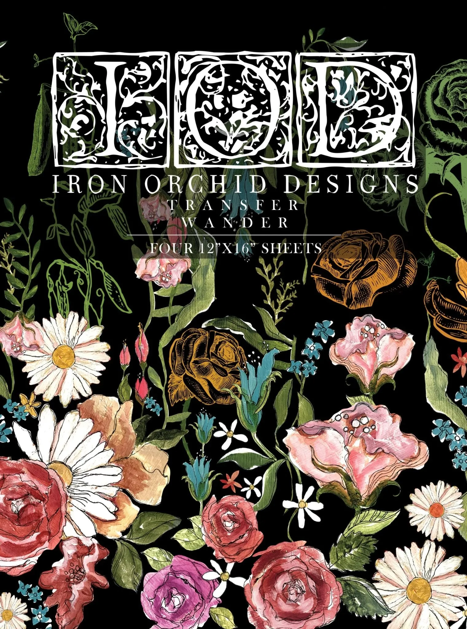 IOD Wander Decor Transfer - Iron Orchid Designs