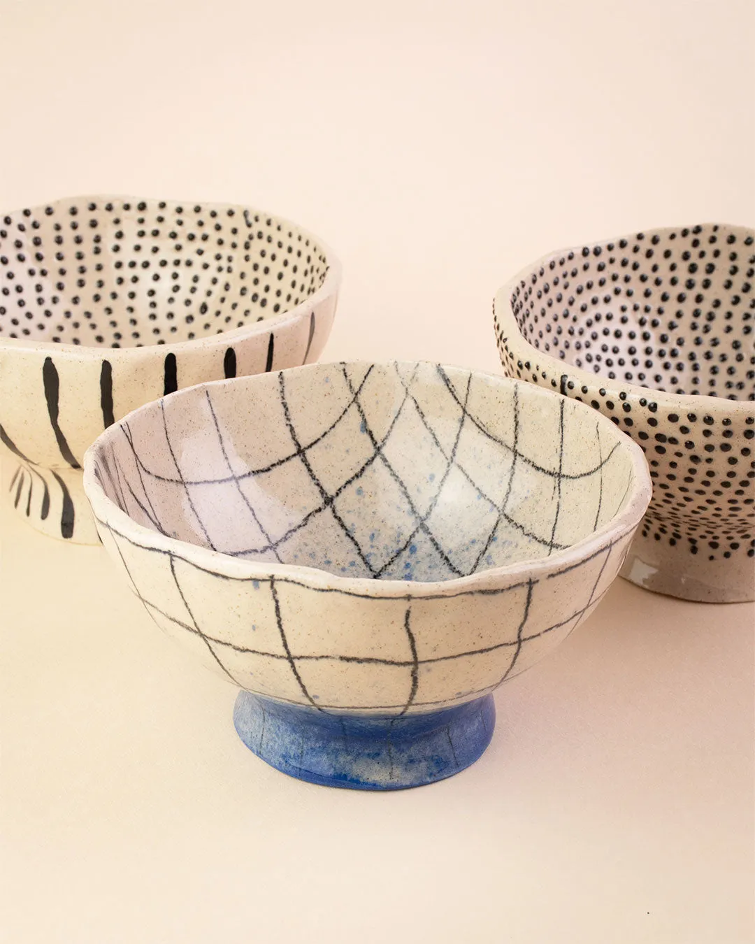 Irregular bowls MIX - Set of 3 (-15%)