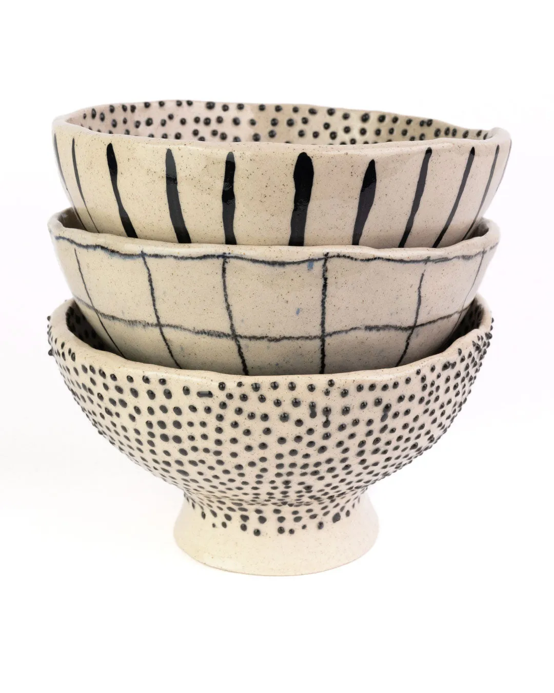 Irregular bowls MIX - Set of 3 (-15%)