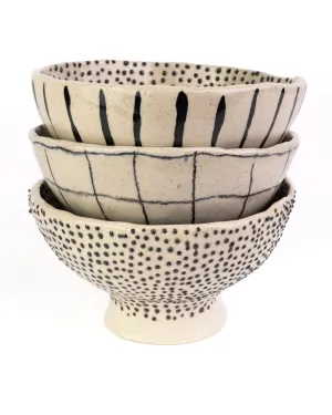 Irregular bowls MIX - Set of 3 (-15%)