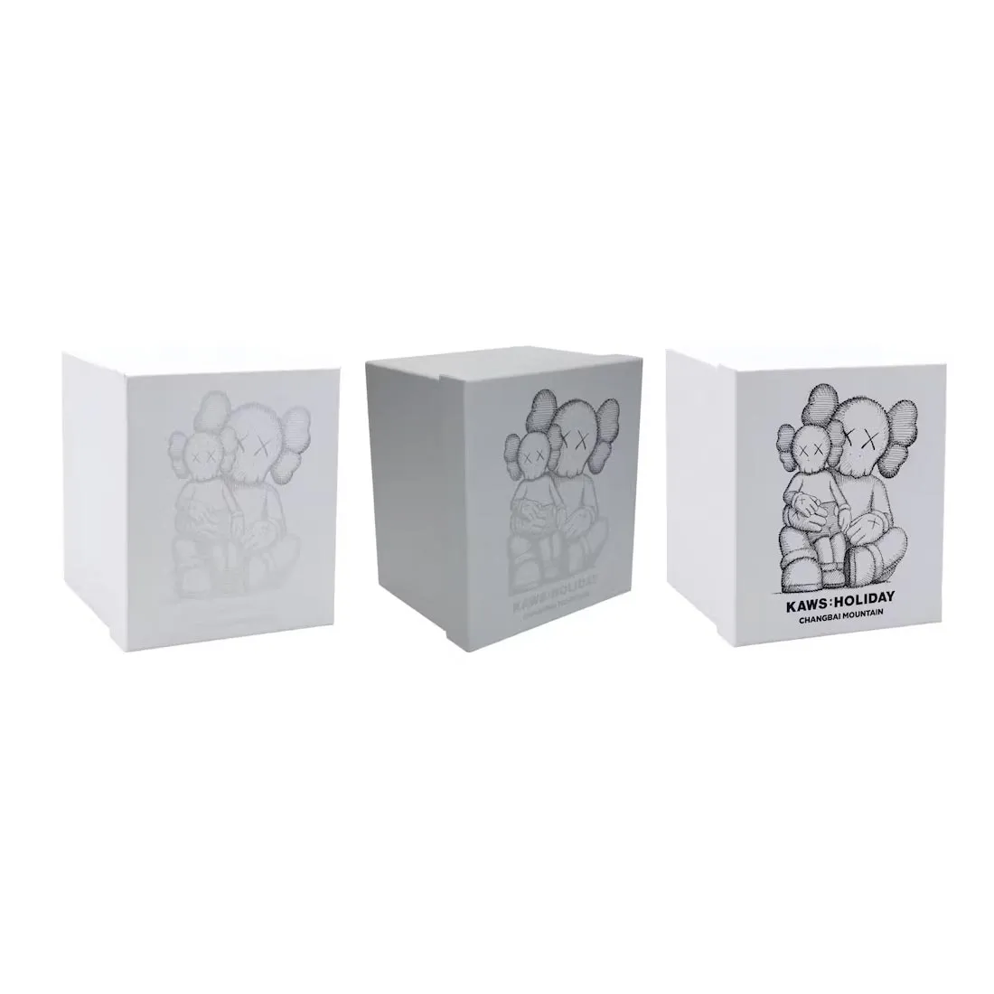 Kaws Holiday Changbai Mountain 3-Piece Vinyl Figure Set