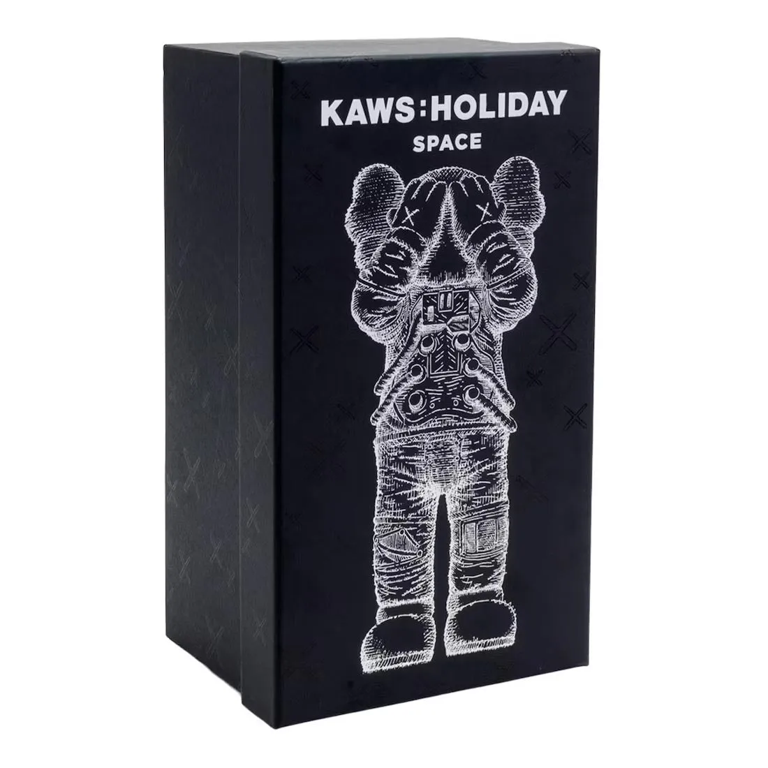 Kaws Holiday Space figurine, silver