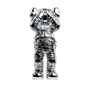 Kaws Holiday Space figurine, silver