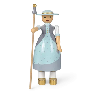 Kay Bojesen Shepherdess, Light Blue, H: 7.9"