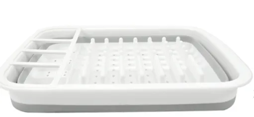 L. Gourmet Collapsible Dish Rack 12x15" 1pc