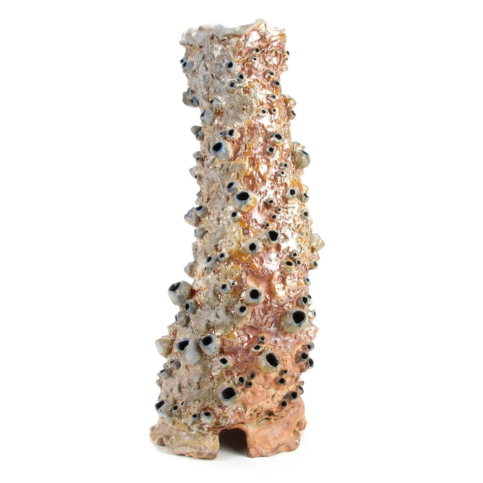 Large Barnacle Sculpture/ Vase - Wood Fired
