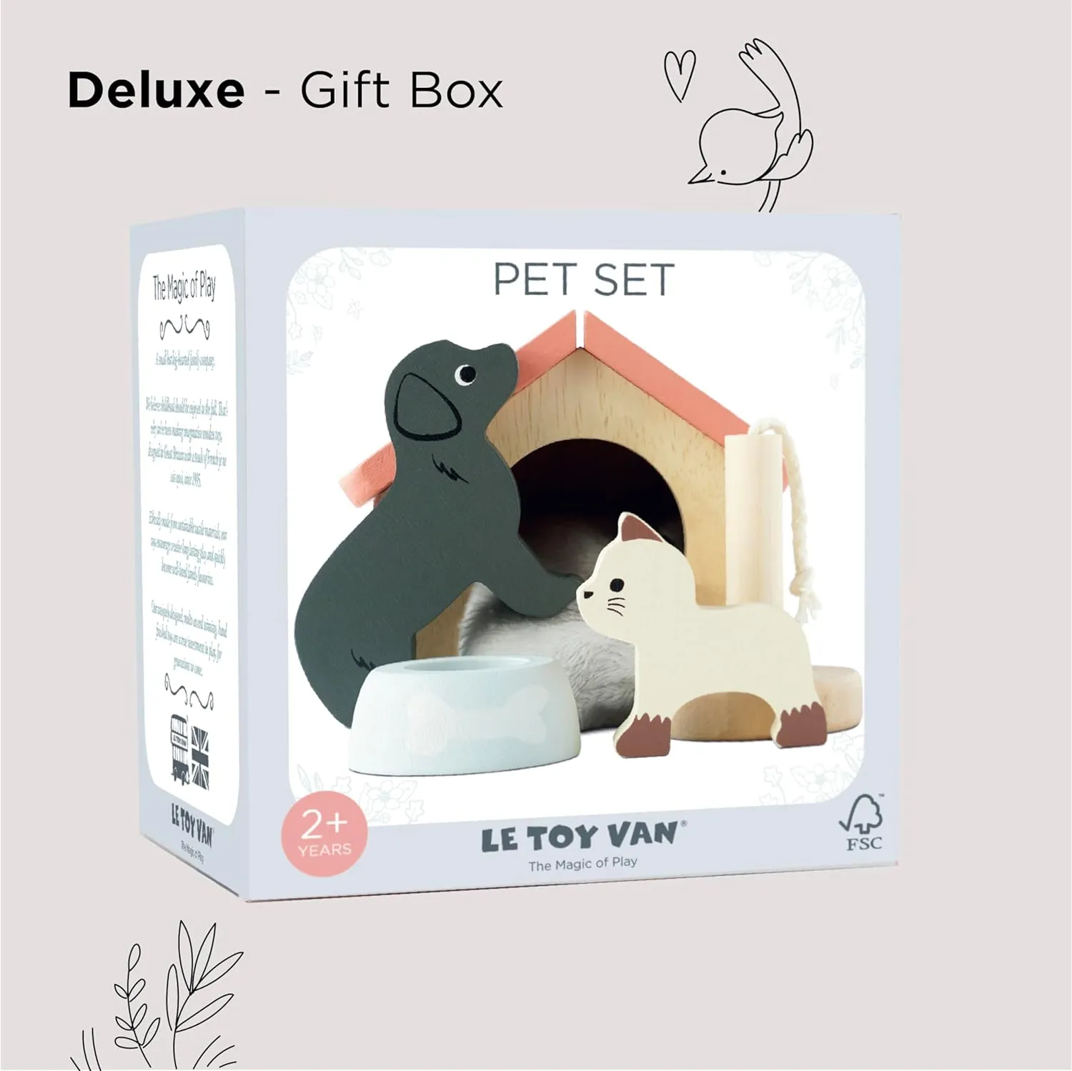 Le Toy Van Dollhouse Furniture & Accessories, Pet Set Junior