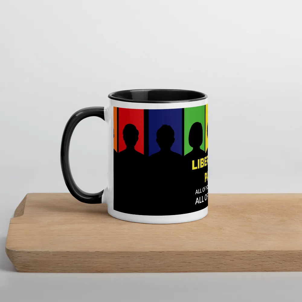Libertarian Party -  All of your Freedoms All of the Time Mug with Color Inside