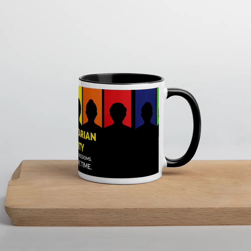 Libertarian Party -  All of your Freedoms All of the Time Mug with Color Inside