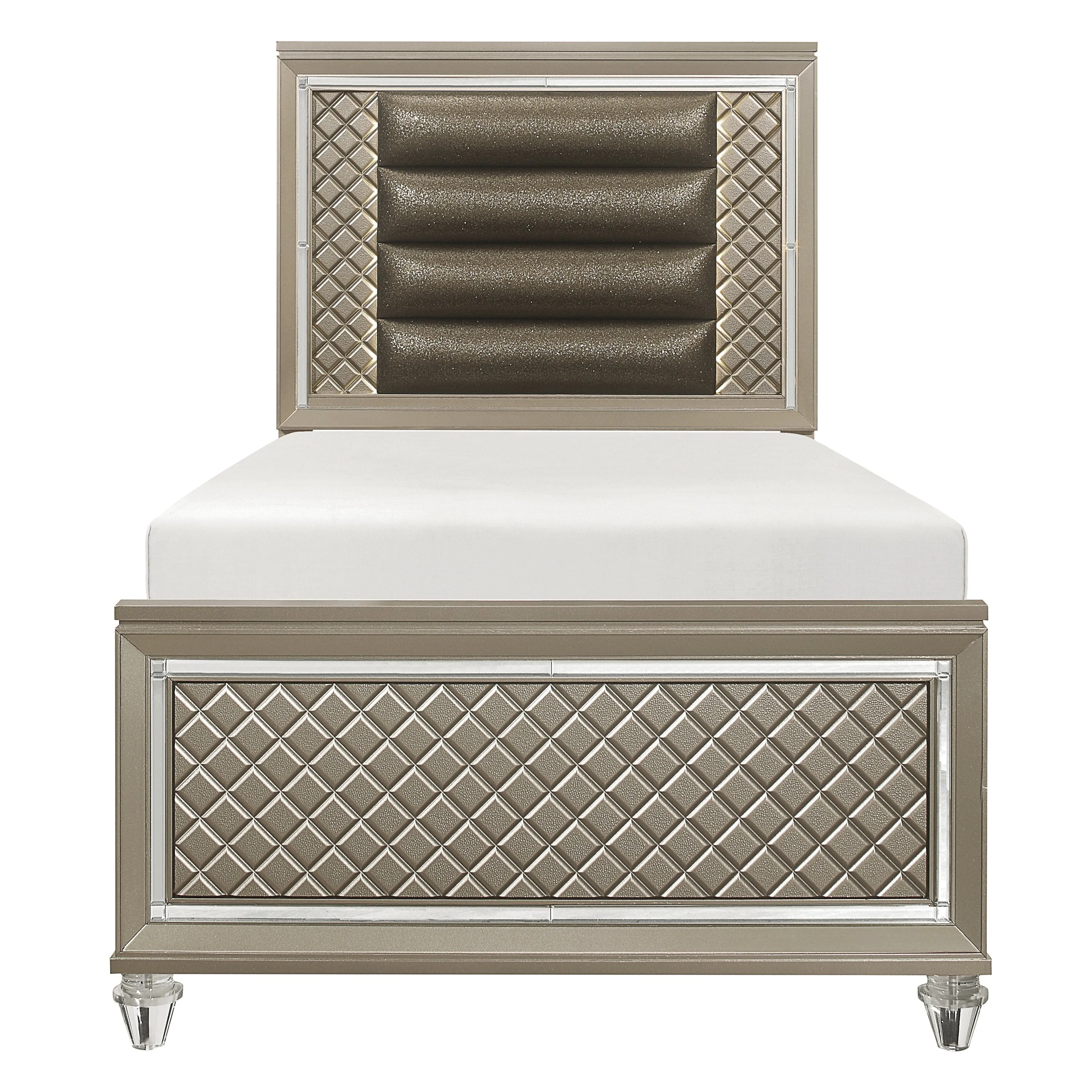 Loudon Gold Storage Bedroom Collection