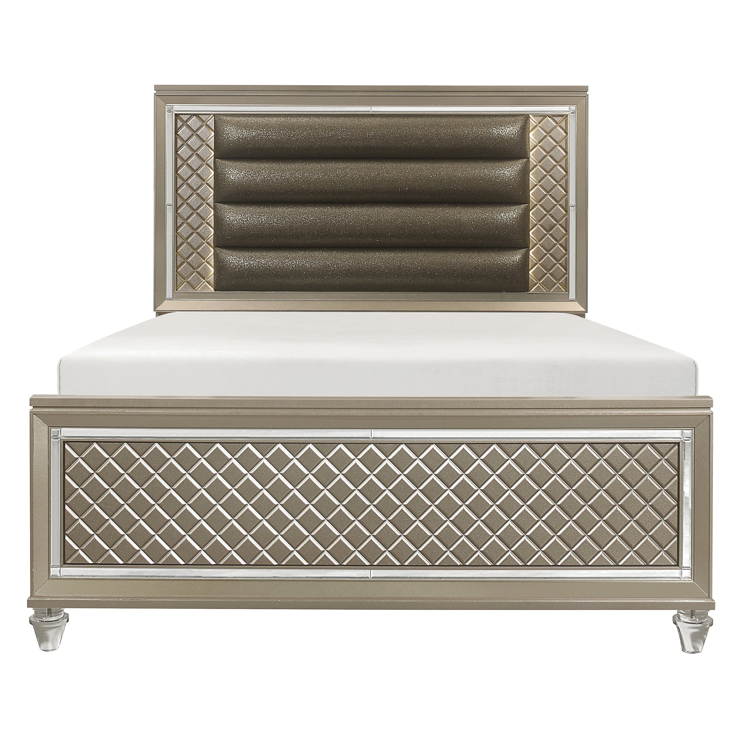 Loudon Gold Storage Bedroom Collection