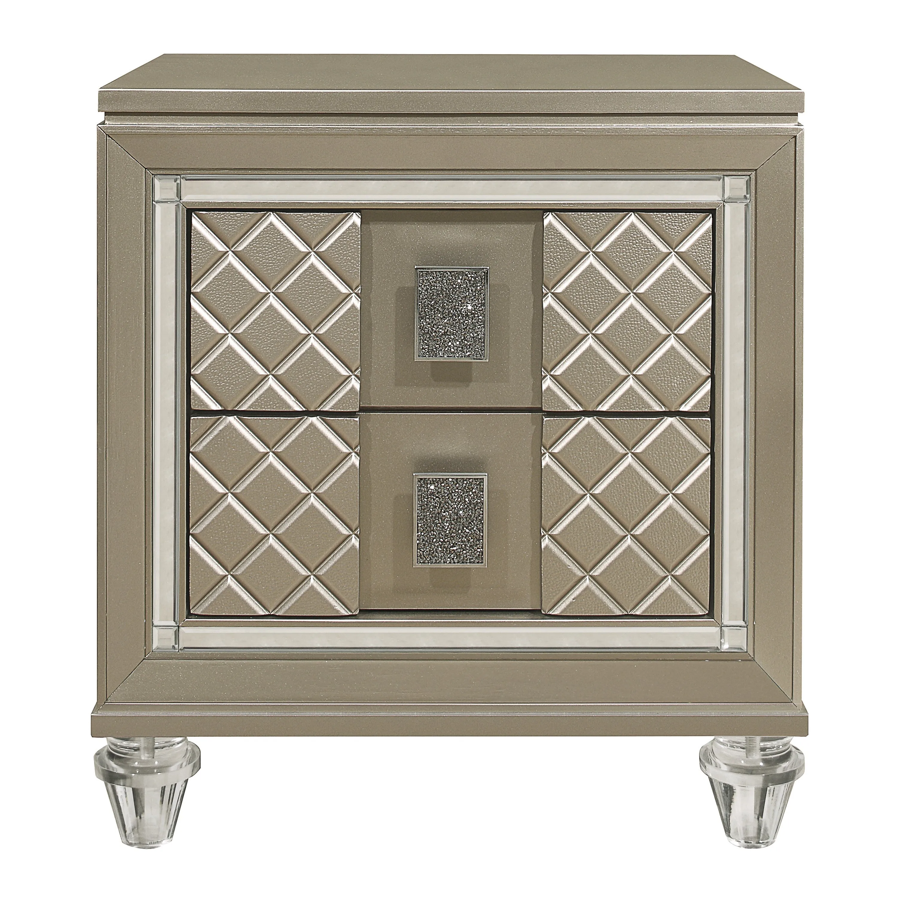 Loudon Gold Storage Bedroom Collection
