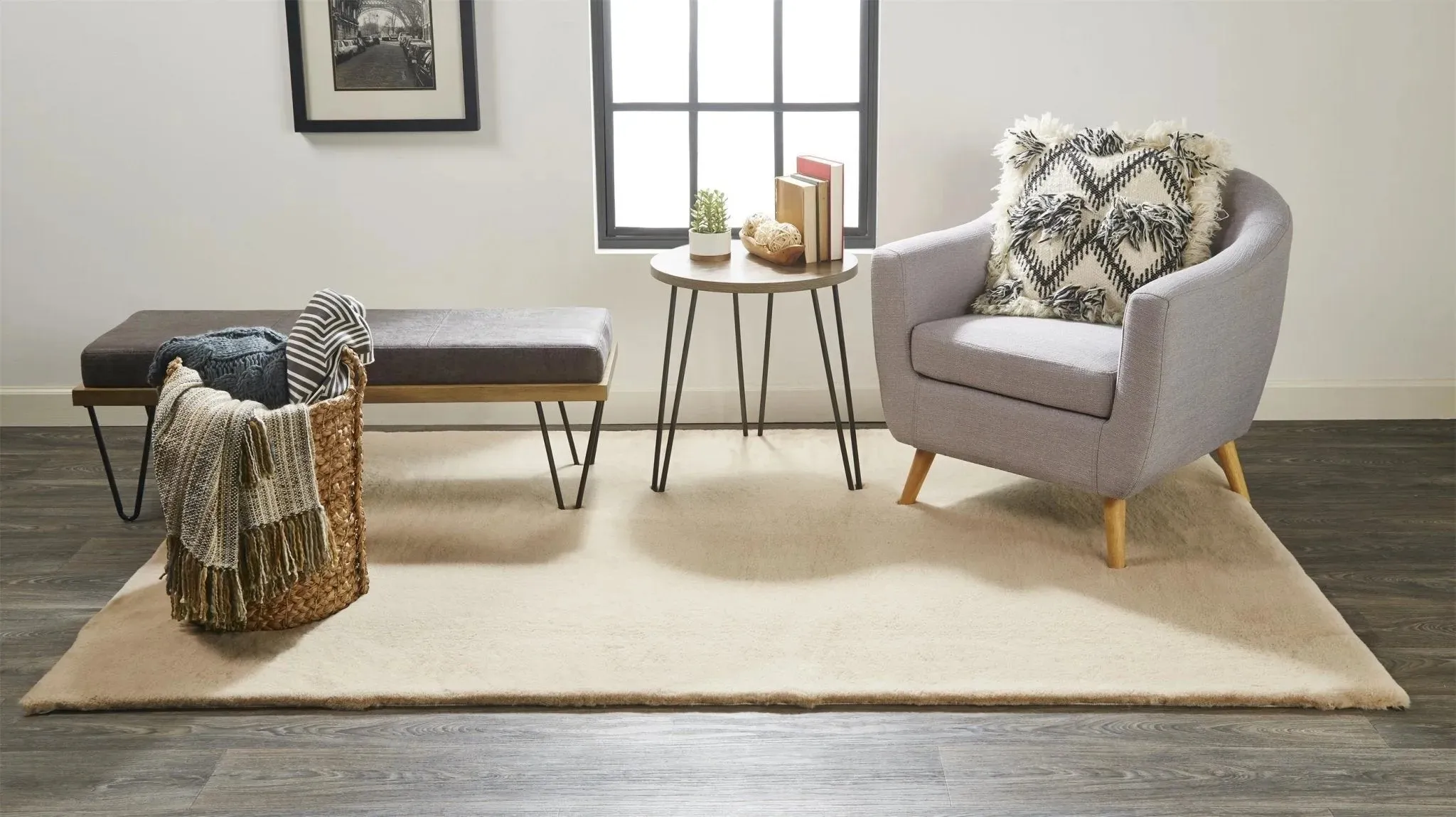 Luxe Velour LXV4506F Beige Rug