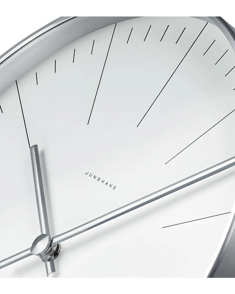 Max Bill Wall Clock - Index Lines 22cm