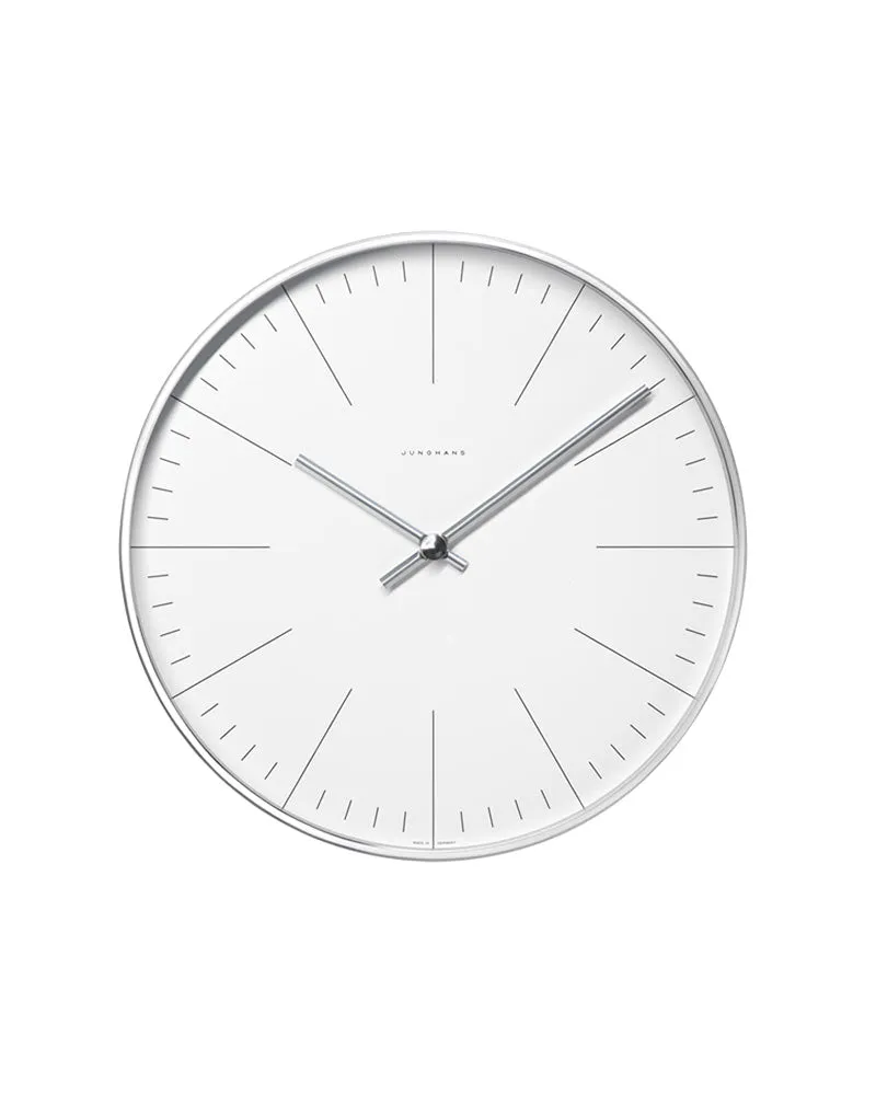 Max Bill Wall Clock - Index Lines 22cm