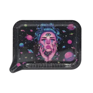 METAL ROLLING TRAYS WITH FUNNEL (49)