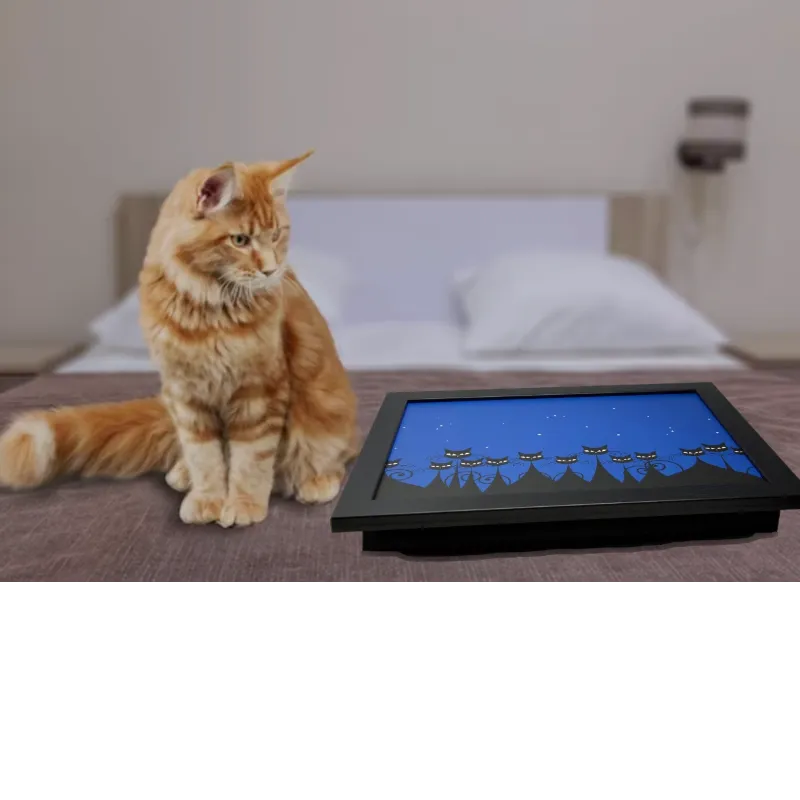 Midnight Cats Lap Tray by Fabulous Felines